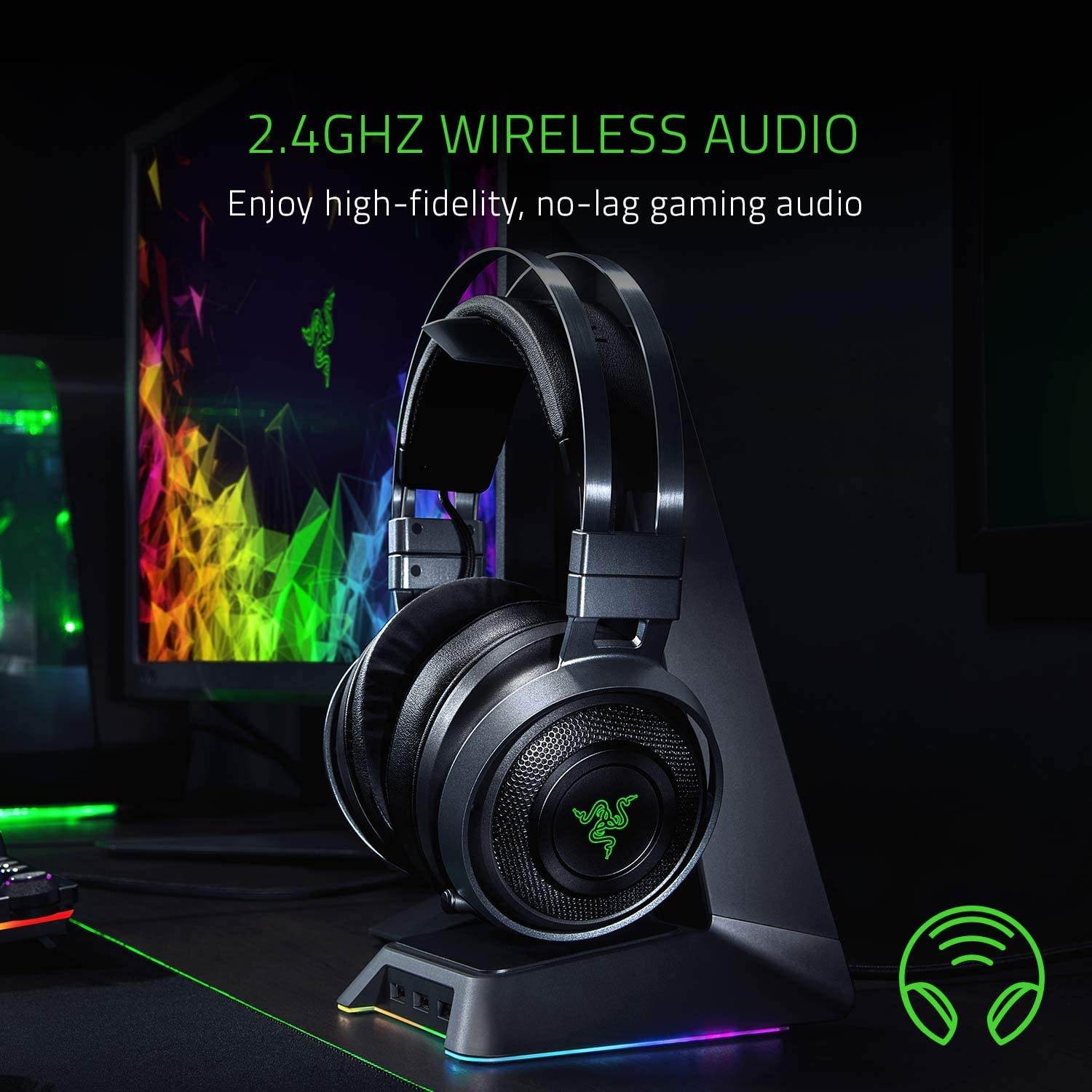 The Epic Razer Nari Ultimate Wireless 7.1 Surround Sound Gaming Headset
