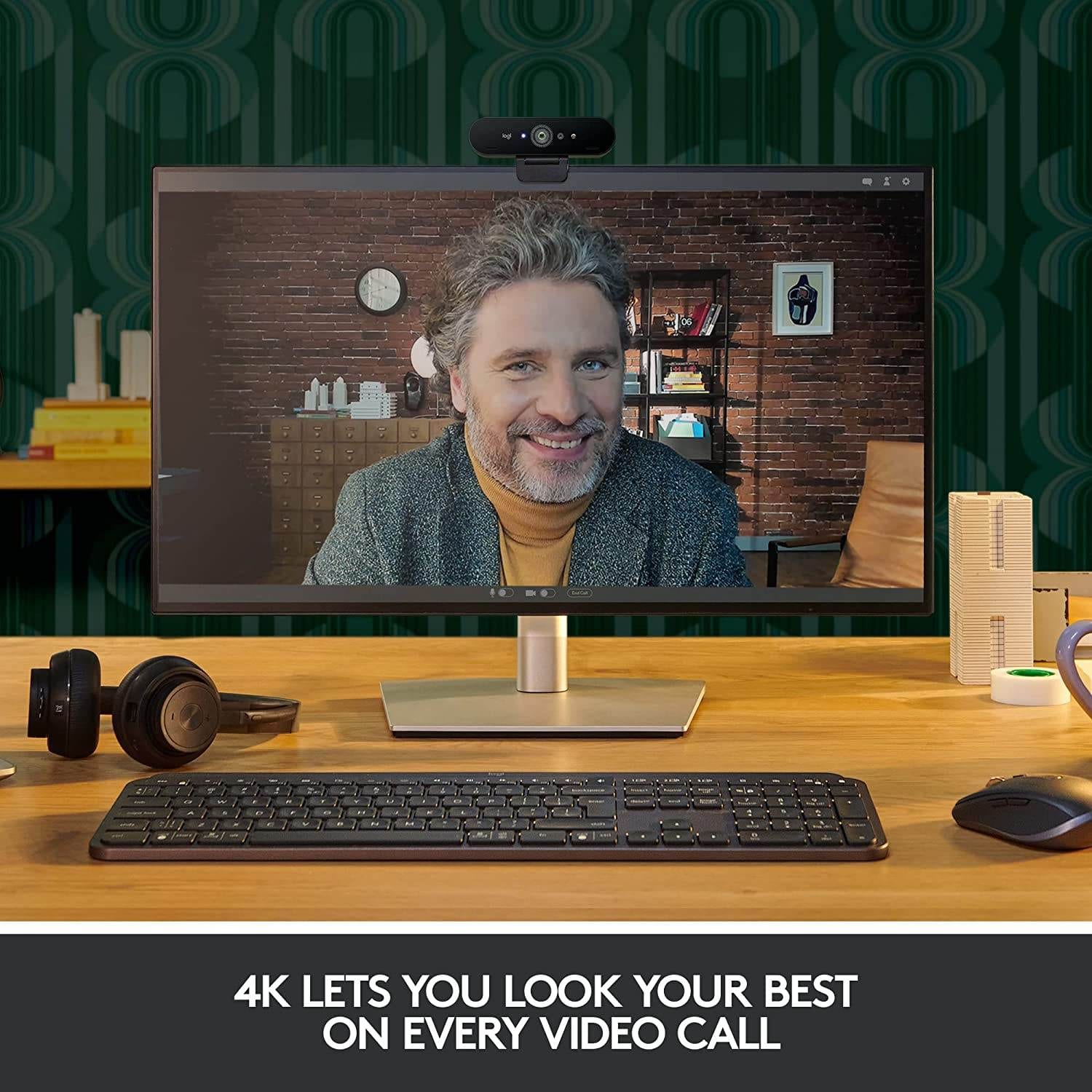 The Unbelievable Little Logitech Brio 4K Webcam Is A Work From Home Essential