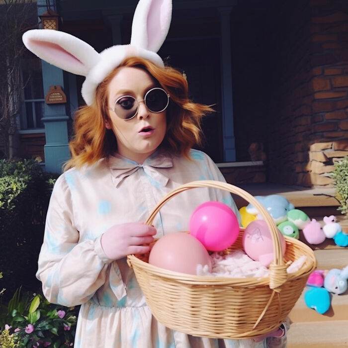 30 Images Of Unlikely Celebrities Dressed Up For Easter 