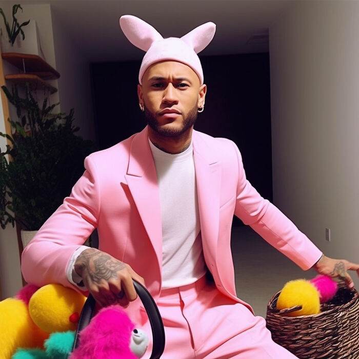 30 Images Of Unlikely Celebrities Dressed Up For Easter 