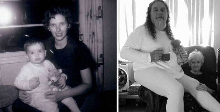 30 Hilarious Times People Attempted To Recreate Their Photos