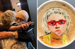 This Barista Is Painting Portraits Of Celebrities In Cafe And Surprises Them 64A53Ecb63Dc8 880