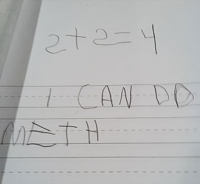 Funny Notes From Kids 30 64B8D40820Bab 700