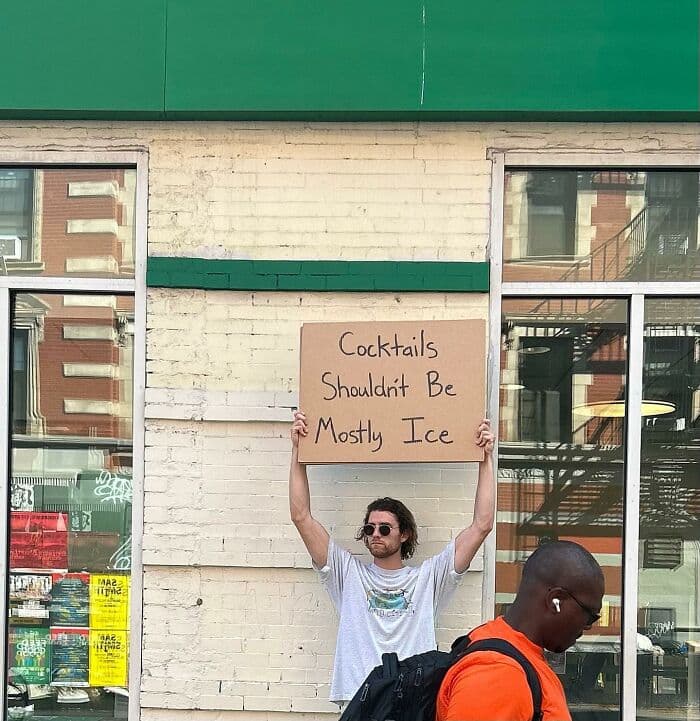 Clever Dude With Sign Protesting Annoying Things 64Ef4F5B99E12 700