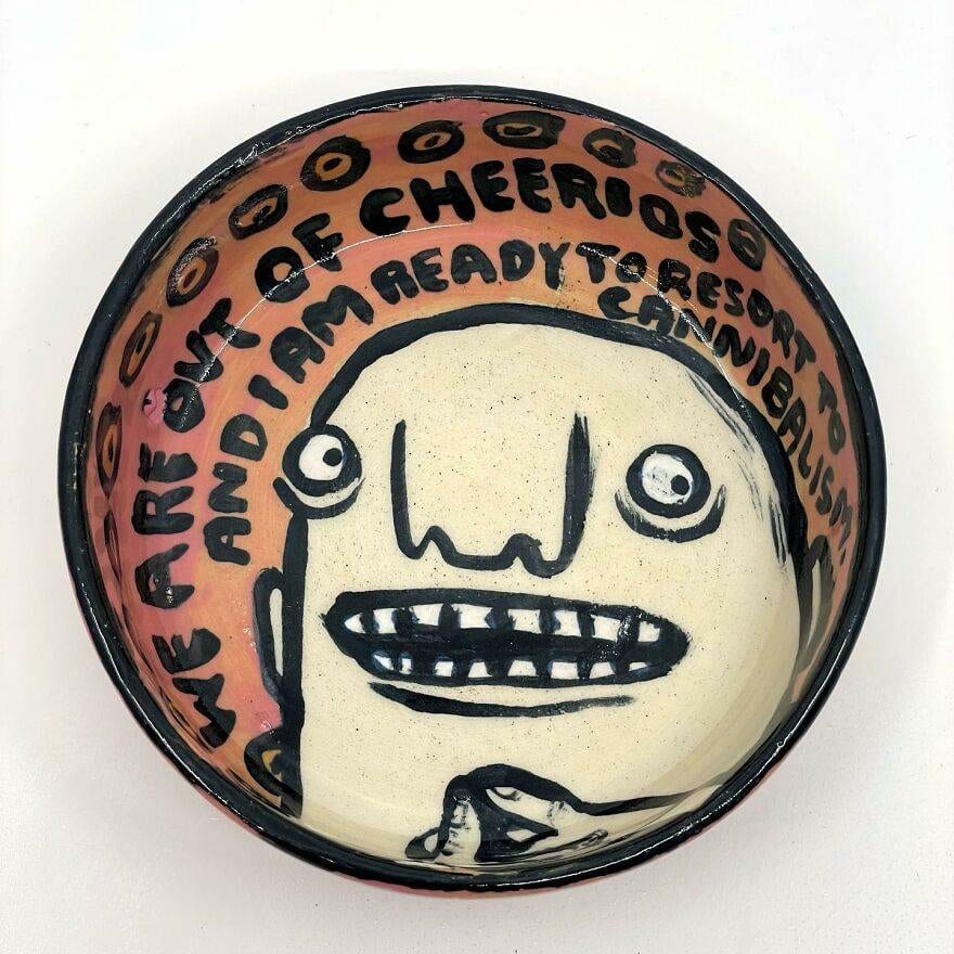 More Than 37 Dishes With Issues By Ceramic Artist Dave Zackin 63C148179Bc09 880