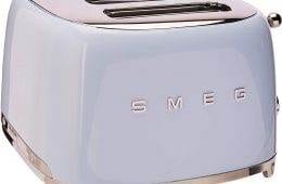 Smeg 50S Retro Line Pastel Blue 4X4 Slot Toaster