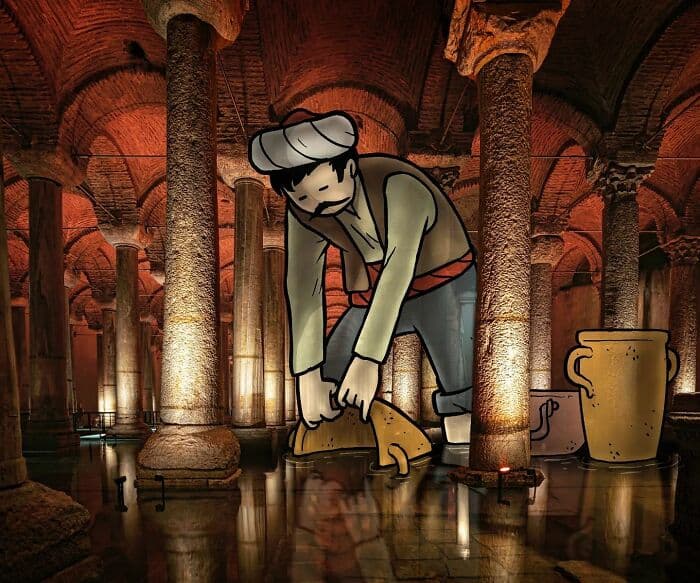 The Architect Who Inserts Fun Illustrations About Buildings And Other Constructions New Pics 659E941F81Da2 700