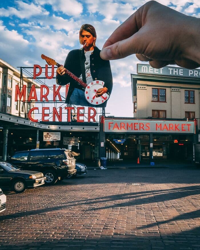 Artist Cleverly Places Pop Culture Character Stickers In Strategic Spots Around His Seattle Neighborhood New Pics 65C5F7C994D90 700