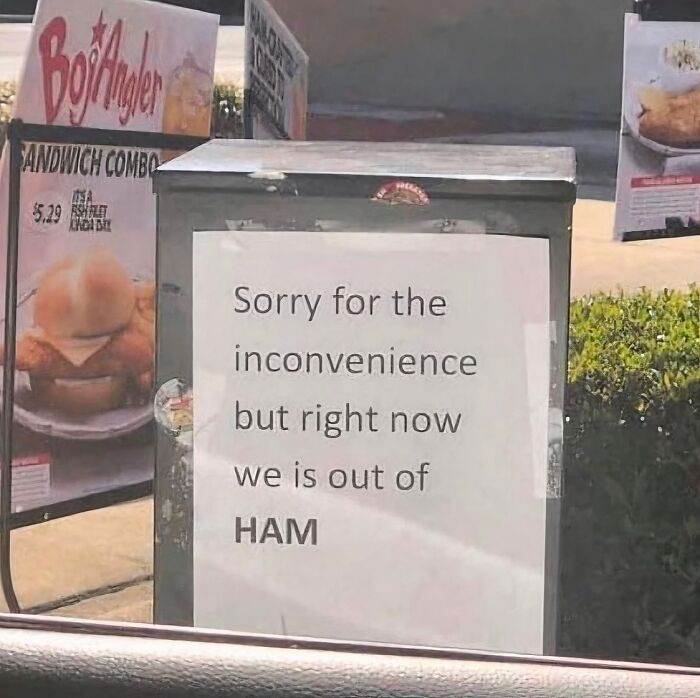 6604254B150A2 Funny Hilarious Signs 3