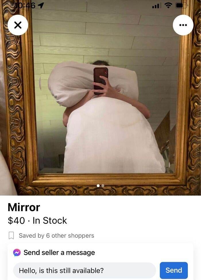 6613F09B705D8 Funny Pics People Selling Mirrors