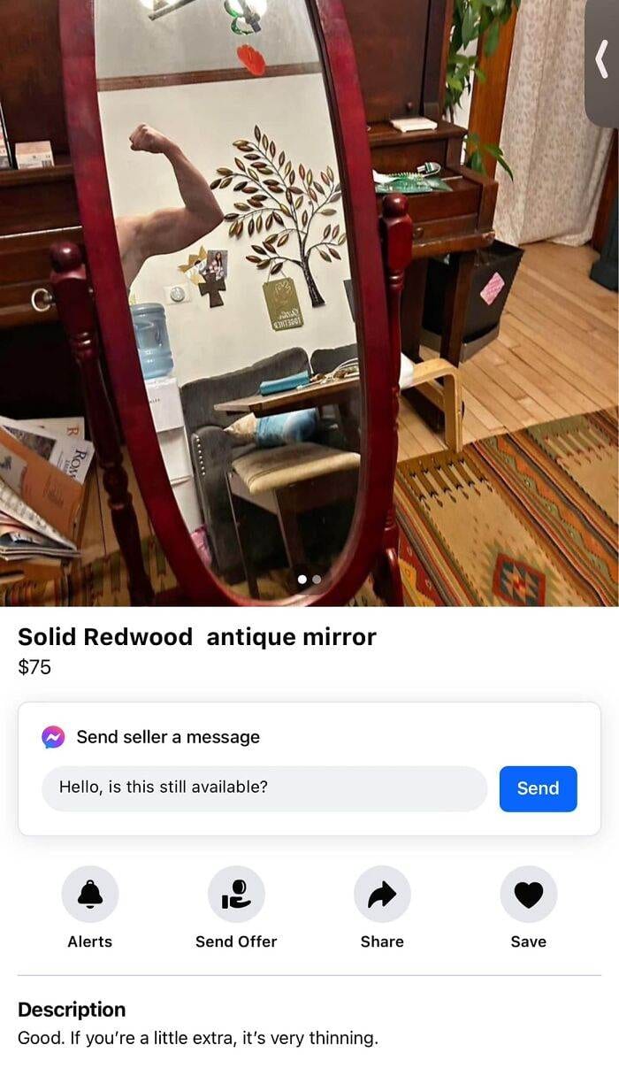 66140Ace8E72A Funny Pics People Selling Mirrors