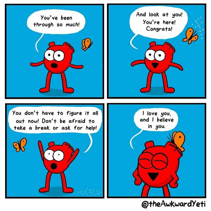 Battle Royale The Hilarious Showdown Between Heart And Brain In Comic Form New Pics 6617F7F3198E4 700 1