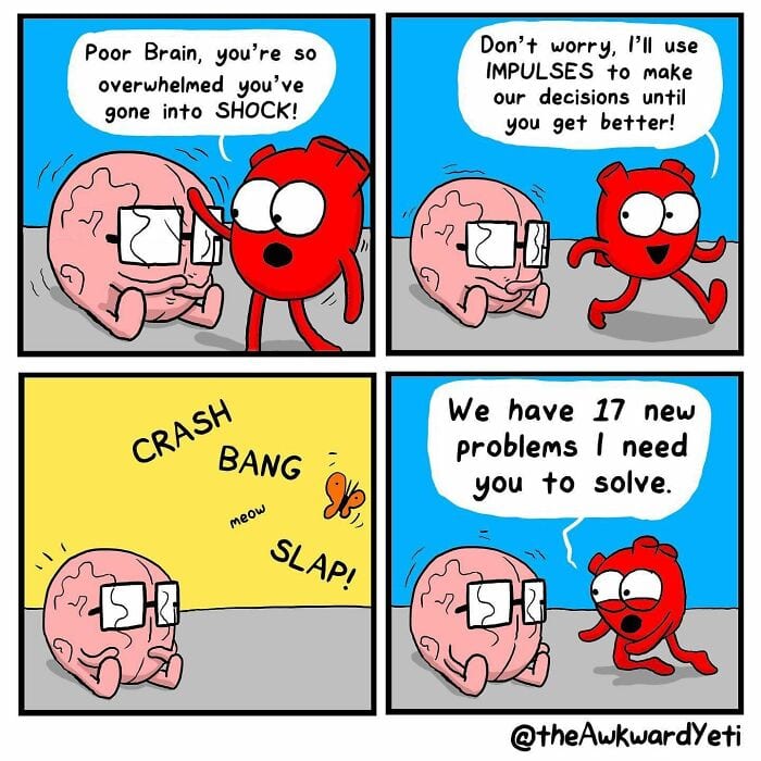 Battle Royale The Hilarious Showdown Between Heart And Brain In Comic Form New Pics 6617F82C39C2D 700 1
