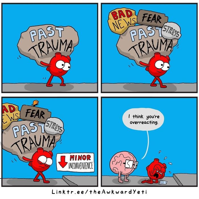 Battle Royale The Hilarious Showdown Between Heart And Brain In Comic Form New Pics 6617F84F04Feb 700 1