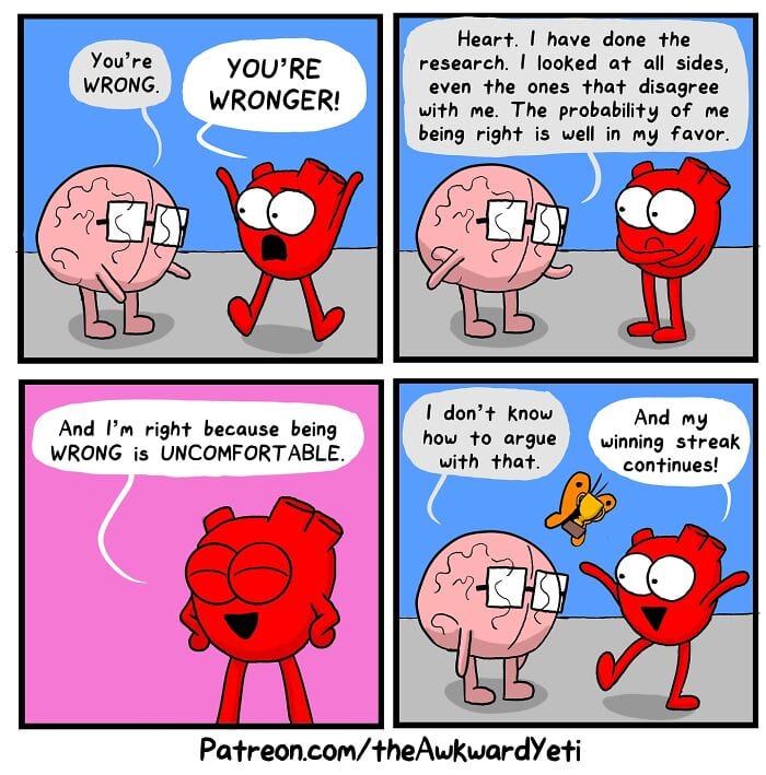 Battle Royale The Hilarious Showdown Between Heart And Brain In Comic Form New Pics 6617F88F01971 700 1
