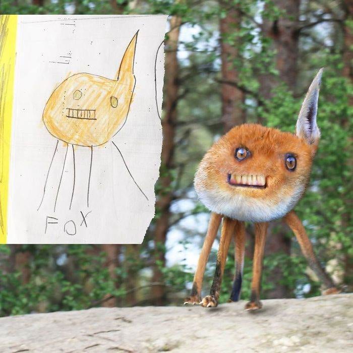 If Kids Drawings Were Real 66076642Bec9D 700