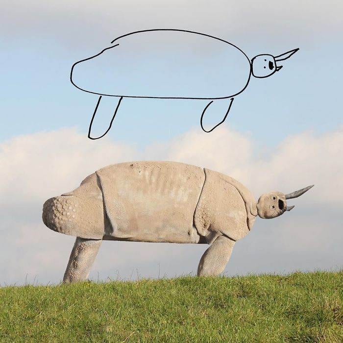 If Kids Drawings Were Real 660851B6D410B 700