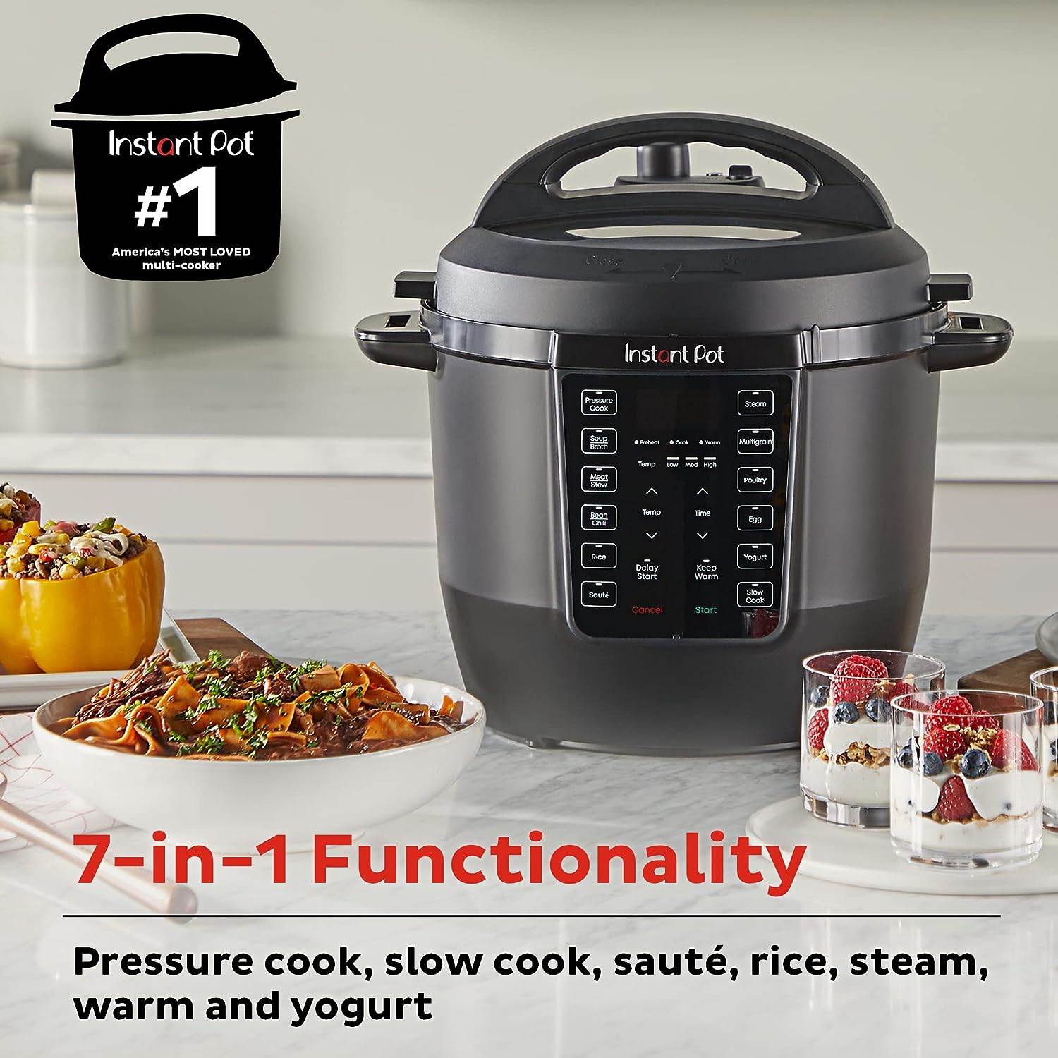 A Culinary GameChanger: Instant Pot Duo 7In1 Electric Pressure Cooker Review