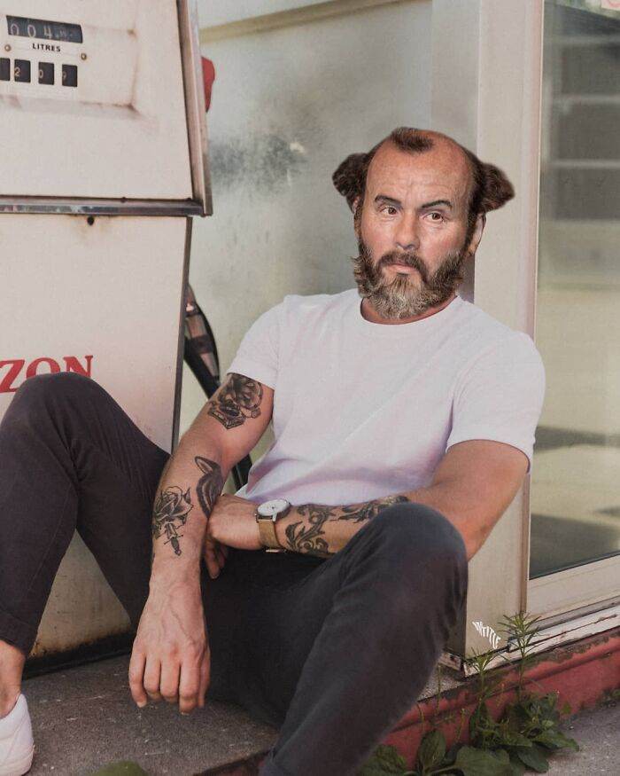 30 Stunning Photos Of Art Icons Reimagined As Modern Social Media Influencers