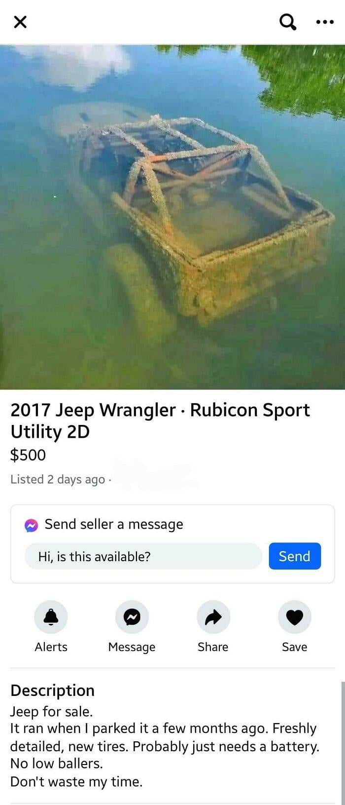 30 Funny And Weird Finds On Facebook Marketplace
