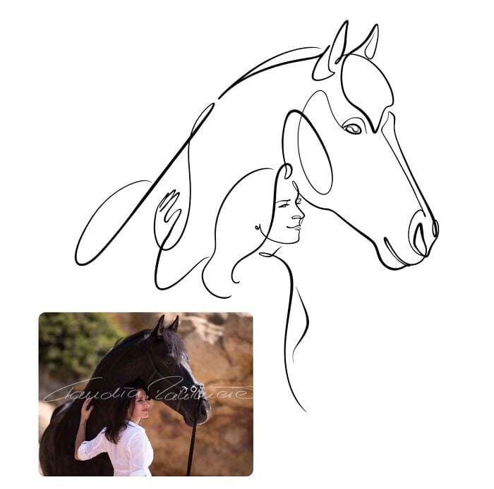 One Line Wonders The Artist Captivating The Internet 28 Pics 66F3B3Afad9Fa 700