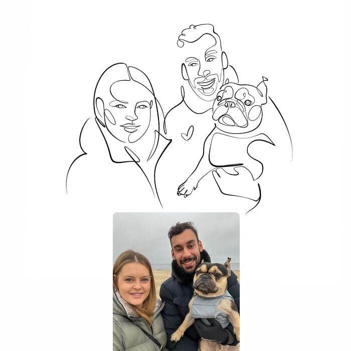 One Line Wonders The Artist Captivating The Internet 28 Pics 66F3B3B2B2888 700