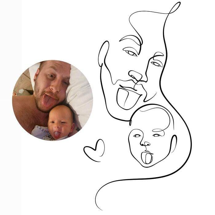 One Line Wonders The Artist Captivating The Internet 28 Pics 66F3B3Bcba4Ef 700