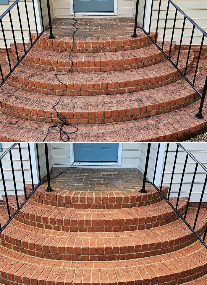 30 Unbelievably Satisfying PowerWashing Results People Had To Share