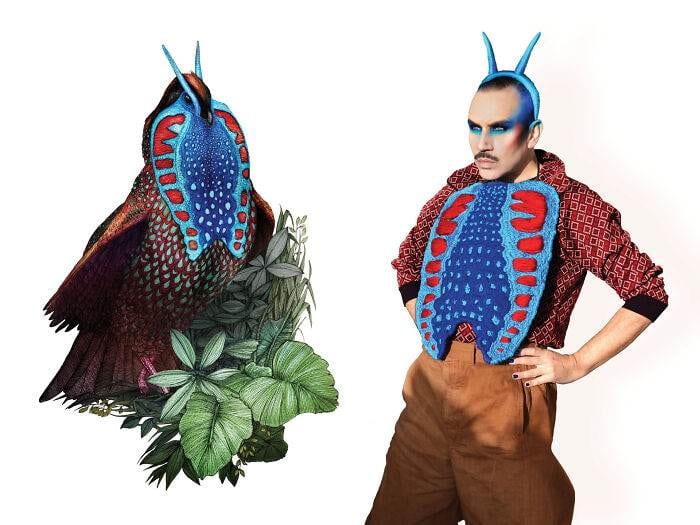 31 Everyday Objects Transformed Into Beautiful NatureInspired Costumes