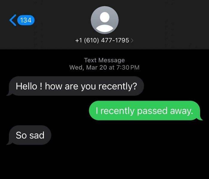 6753089F6712D Scam Text Responses
