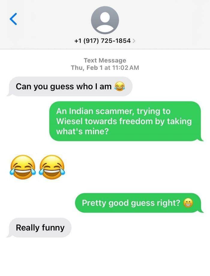 6753098E76774 Scam Text Responses