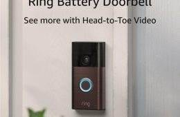Allnew Ring Battery Doorbell, Headtotoe Video, Live View With Twoway Talk, And Motion Detection &Amp; Alerts (2024 Release), Venetian Bronze