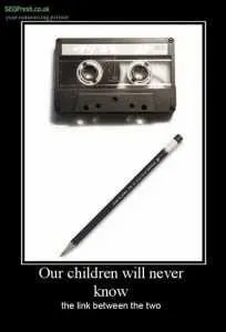 UseAPencilToRewindACassetteTapeDemotivationalPosters