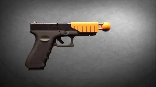 Ferguson Police Test New Non Lethal Pistol Attachment 305