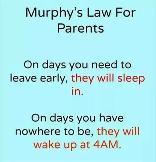 Murphys Law For Parents