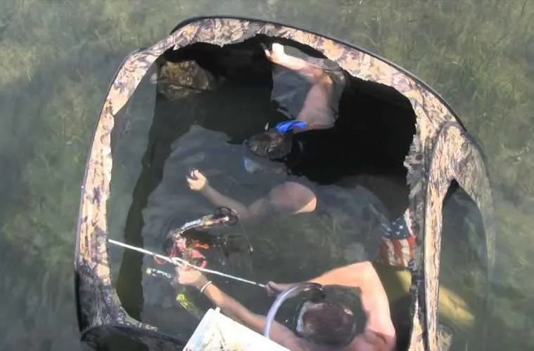 Underwater Bowfishing Animal House Video Featured