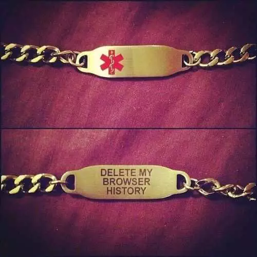 Medicare Bracelet Delete My Browsing History