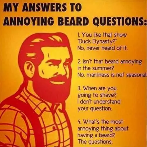 My Answers To Annoying Beard Questions
