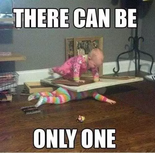 There Can Be Only One. Funny Babys Fighting. Funniest Pictures Of The Week