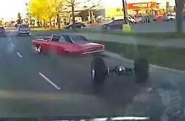 Dodge Dart Falls Apart While Attempting To Show Off Featured