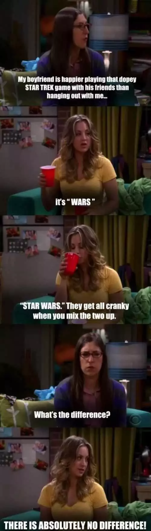 Funny Star Wars Argument Big Bang Theory