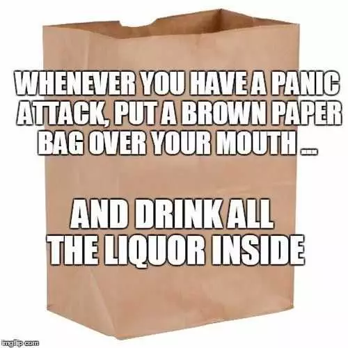 What Do You Do When You Have A Panic Attack. Put A Paper Bag Over Your Mouth When You Have A Panic Attack