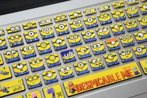 Despicable Me Minions Laptop Keyboard Stickers Decals 014