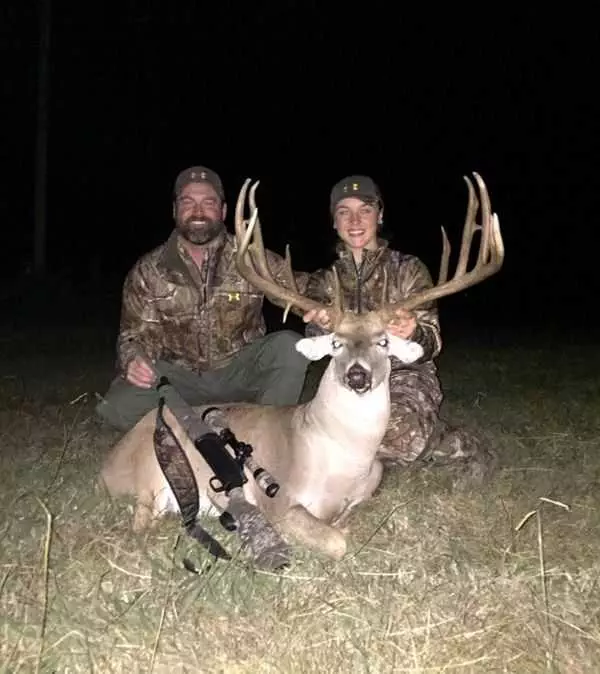 14 Year Old Tags Record Buck In Oklahoma 002