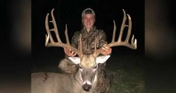 14 Year Old Tags Record Buck In Oklahoma 003