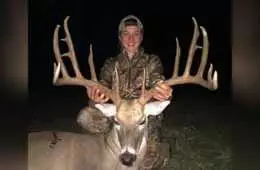 14 Year Old Tags Record Buck In Oklahoma Featured 2