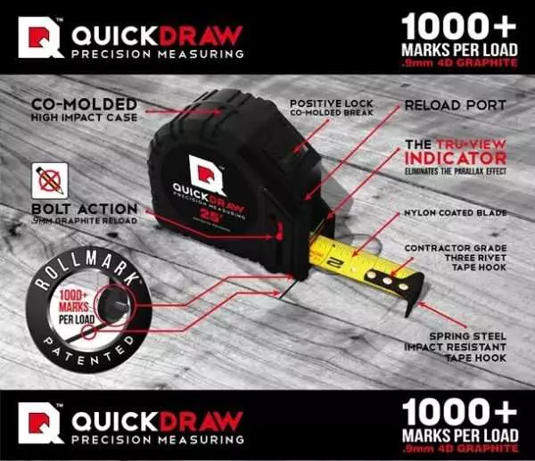 Quickdraw Tape Measure 1