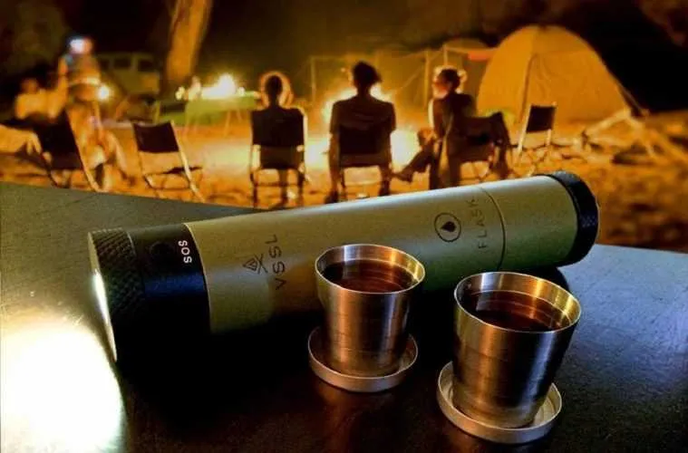 The Vssl Flashlight Flask Featured