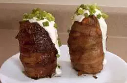 Bbq Bacon Volcano Potato