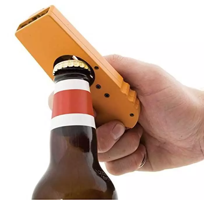 Beer Bottle Opener  Bottle Cap Launcher  Keychain 002